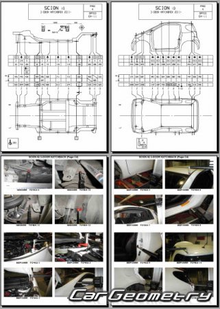    Scion iQ (NGJ10) 2012-2016 Collision Repair Manual