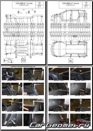 Chevrolet Orlando  2010 Body dimensions