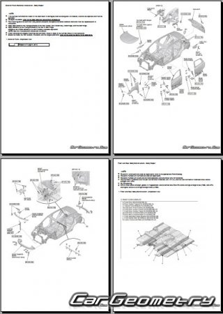   Acura RDX 2018-2023 Body Repair Manual