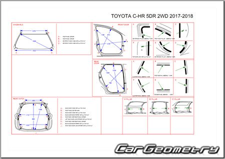 Toyota C-HR (NGX10, NGX50, ZGX10, ZYX10) 20162024