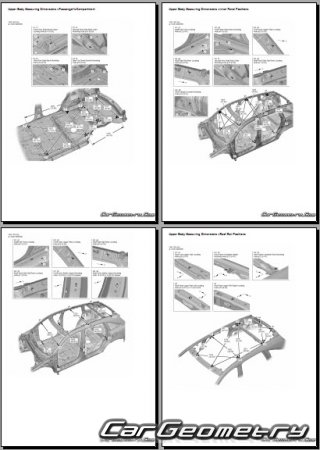   Acura MDX (YD3) 2017-2020 Body Repair Manual