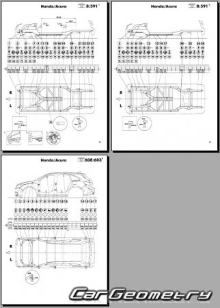   Acura MDX (YD3) 2017-2020 Body Repair Manual