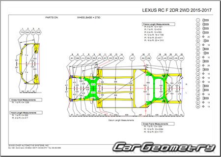Lexus RC F (USC10)  2015 Collision Repair Manual
