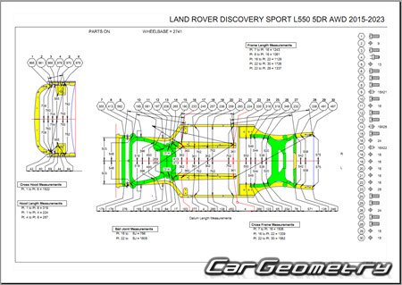   Land Rover Discovery Sport (L550) 2015-2023