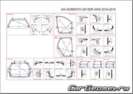   Kia Sorento (UM)  2015 Body shop manual