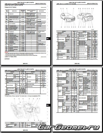   Infiniti QX30 (H15) 2016-2023 Body Repair Manual
