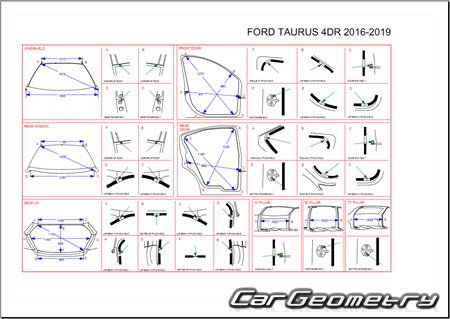   Ford Taurus 2016-2019 (  )