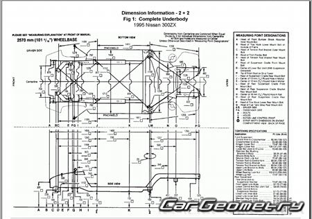   Nissan 300ZX (Z32) 19902000 Body Repair Manual