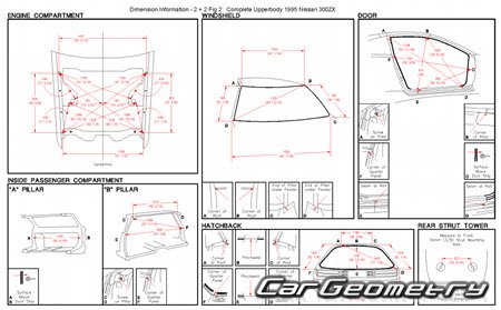   Nissan 300ZX (Z32) 19902000 Body Repair Manual