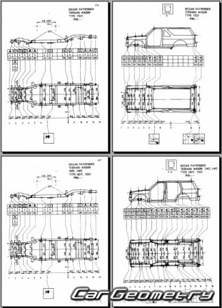   Nissan Pathfinder WD21 1987-1995 Body Repair Manual