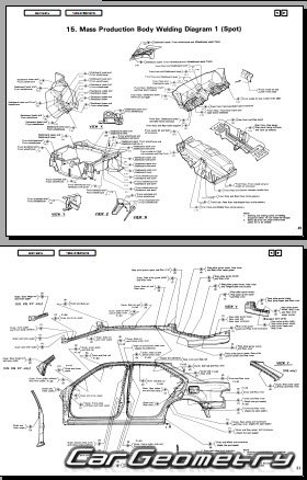   Honda Integra (Acura Integra) 1985-1989 (Sedan) Body Repair Manual