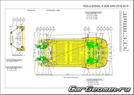   Tesla Model S (2WD  AWD) 2012-2020