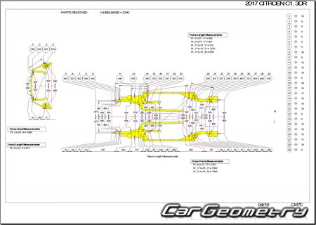 Citroen C1 2014-2020 (3DR, 5DR)