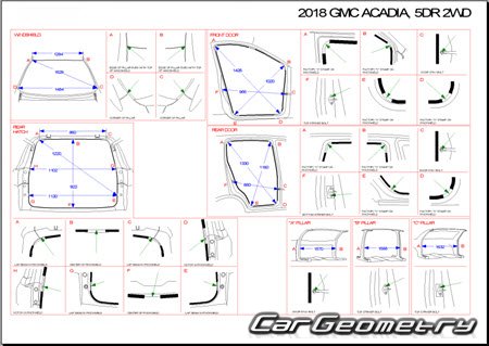   GMC Acadia (C1UG) 2017-2023