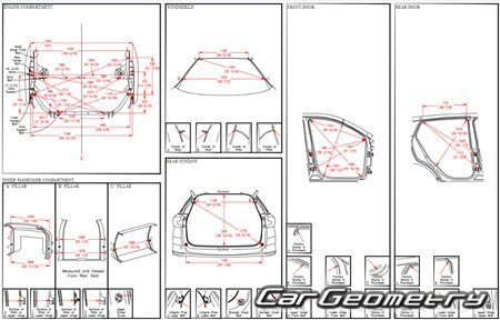   GMC Terrain (D2UG) 20182025 Body dimensions