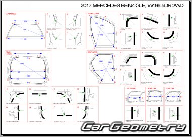 Mercedes GLE-Class (W166)  2015 Body dimensions