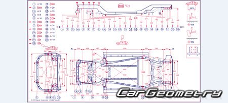   Subaru Crosstrek XV 2018-2024 (XV, XV Crosstrek) Body dimensions