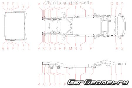   Lexus GX 460 (URJ150) 2015-2018 Collision Repair Manual