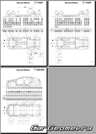   Buick LaCrosse 2017-2023 Body dimensions
