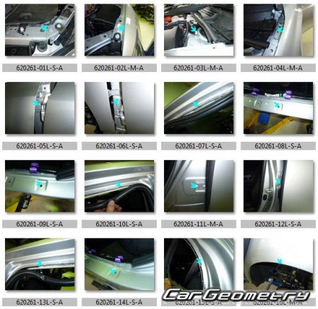   Lexus CT200h (ZWA10) 2017-2020 Collision Repair Manual