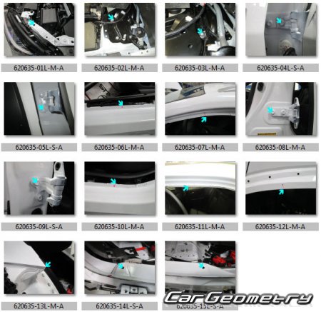 Lexus UX200, UX250h 2018-2025 ( F-Sport) Collision Repair Manual