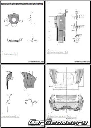 Lexus UX200, UX250h 2018-2025 ( F-Sport) Collision Repair Manual