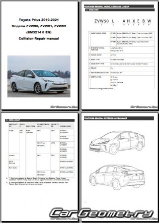   Toyota Prius 2019-2021 Collision Repair Manual
