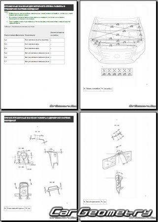   Lexus GX 460 (URJ150) 2019-2023 Collision Repair Manual