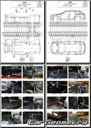   Audi A6 (4H,C8) 2018-2025 Body Repair Manuals