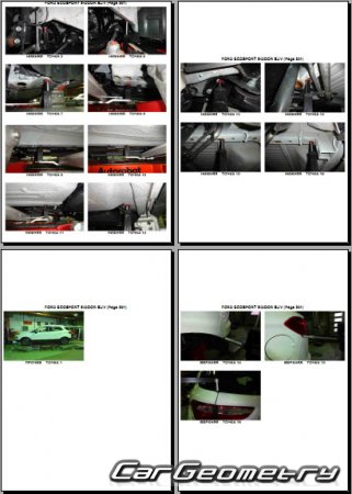 Ford EcoSport II 2012-2017 ( ) Body Repair Manual