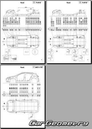   Ford Focus IV 2018-2026 Body dimensions
