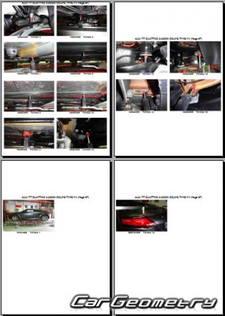 Audi TT Coupe (FV) 2015-2023 Body Repair Manuals