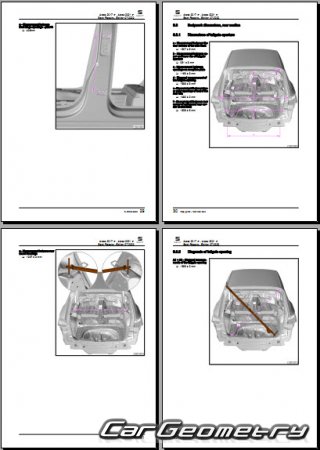 Seat Ateca 2016-2023 Body shop manual