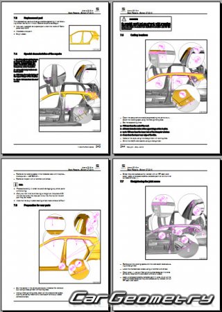   Seat Arona 2017-2025 Body repair manual