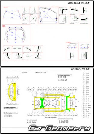 Seat Mii 20112020 (3DR, 5DR Hatchback) Body repair manual