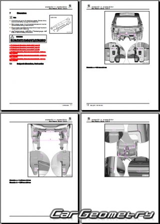   Seat Alhambra 2010-2019 Body repair manual