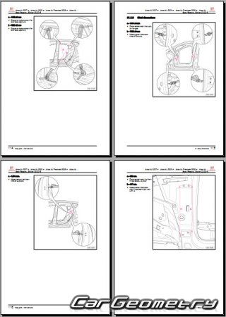 Seat Altea Freetrack  Seat Altea XL 2006-2015 Body repair manual