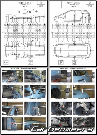 Seat Altea Freetrack  Seat Altea XL 2006-2015 Body repair manual