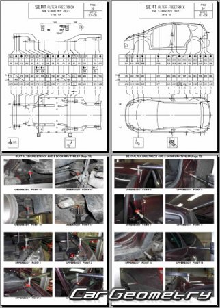 Seat Altea Freetrack  Seat Altea XL 2006-2015 Body repair manual