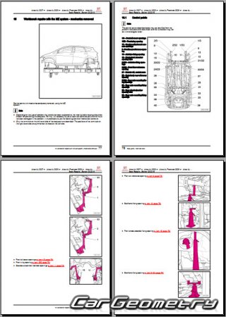 Seat Altea Freetrack  Seat Altea XL 2006-2015 Body repair manual