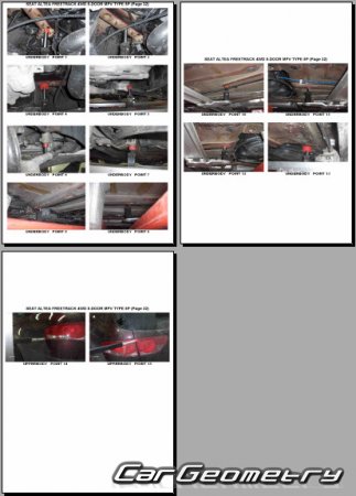 Seat Altea Freetrack  Seat Altea XL 2006-2015 Body repair manual