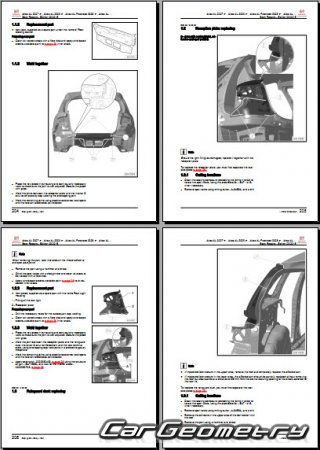 Seat Altea Freetrack  Seat Altea XL 2006-2015 Body repair manual