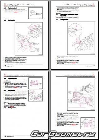 Seat Altea Freetrack  Seat Altea XL 2006-2015 Body repair manual