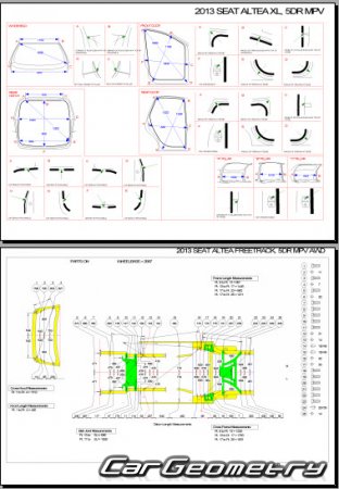 Seat Altea Freetrack  Seat Altea XL 2006-2015 Body repair manual