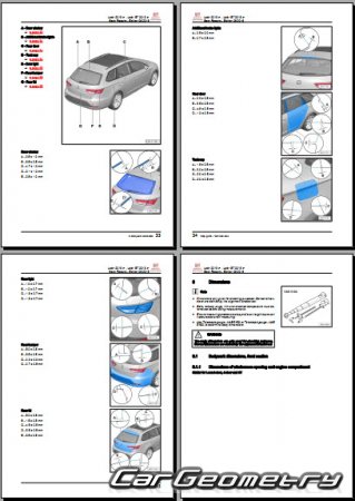 Seat Leon ST (5F) 20122019 (Wagon) Body dimensions