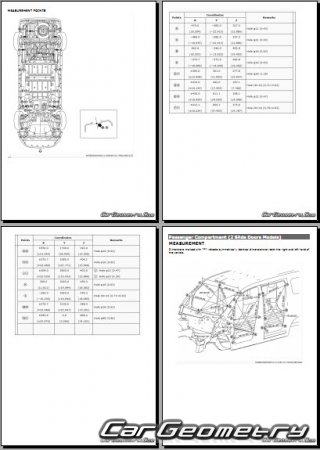   Nissan e-NV200 (ME0) 2014-2020 Body dimensions