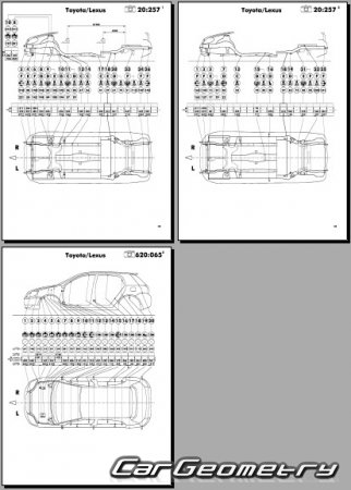 Toyota Allex  Toyota Corolla RunX (E120) 2001-2006 Body dimensions