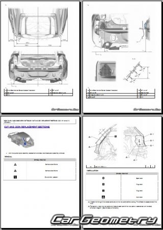   Toyota Venza (AXUH85) 2021-2027 Collision Repair Manual