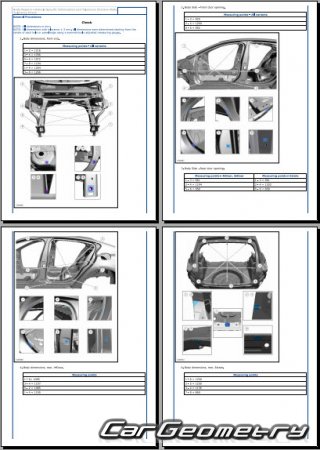   Ford Focus IV 2018-2026 Body dimensions