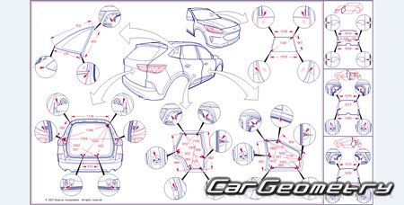   Ford Escape 2020-2026 Body dimensions